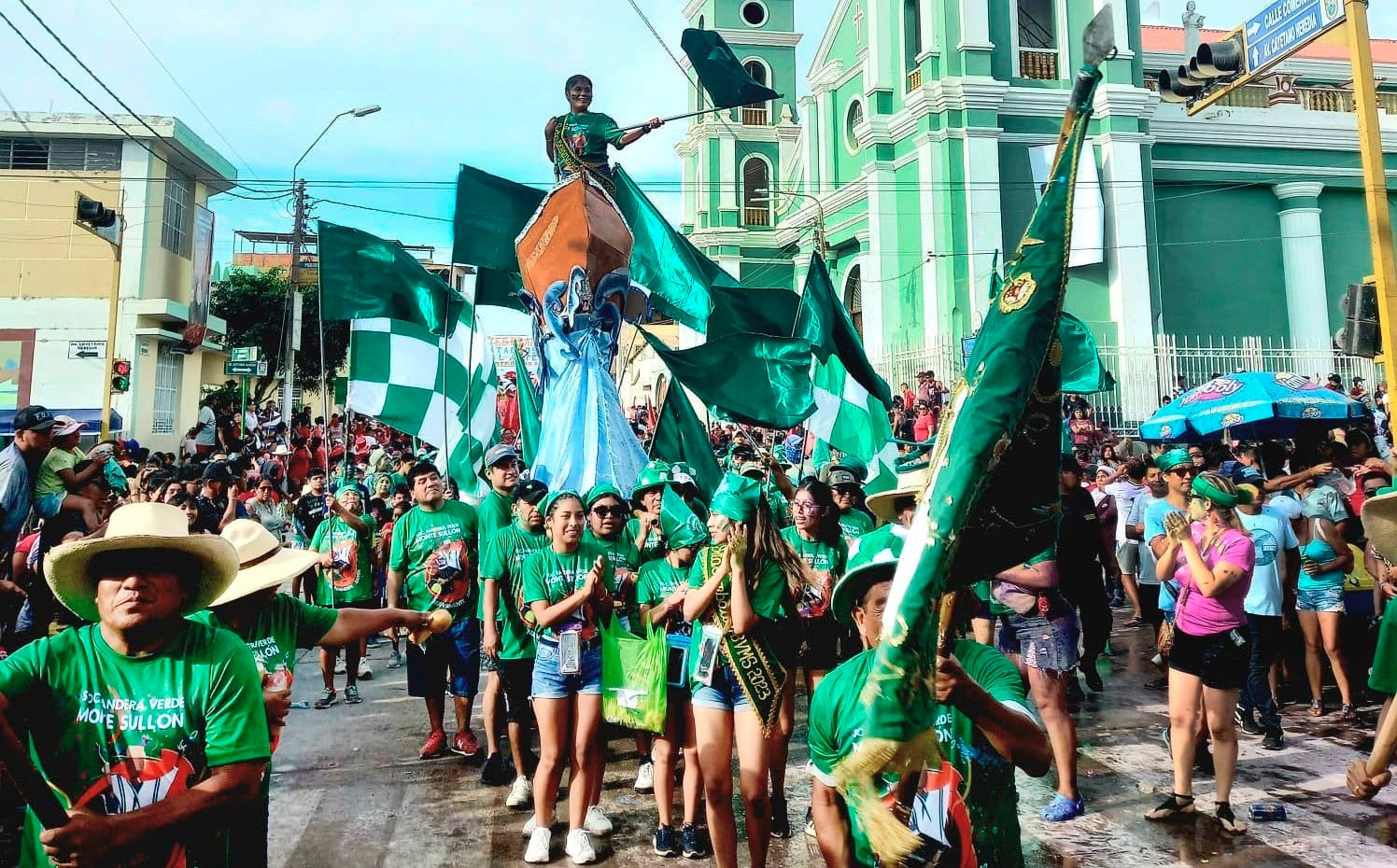 La tradición de los carnavales en este centro poblado de Piura.