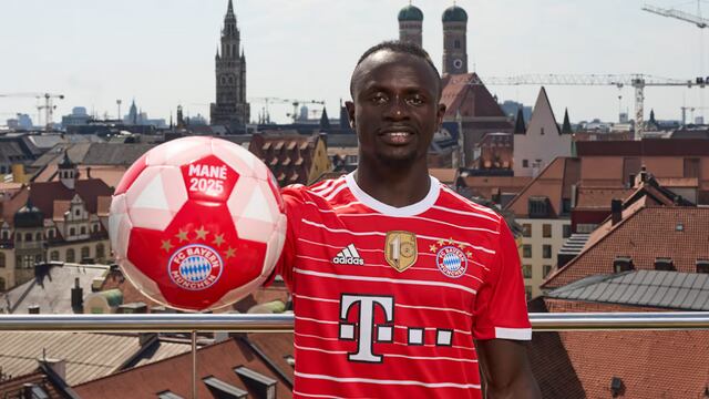 Sadio Mané declaró tras ser presentado como refuerzo de Bayern Múnich : “Es el momento adecuado para este reto”