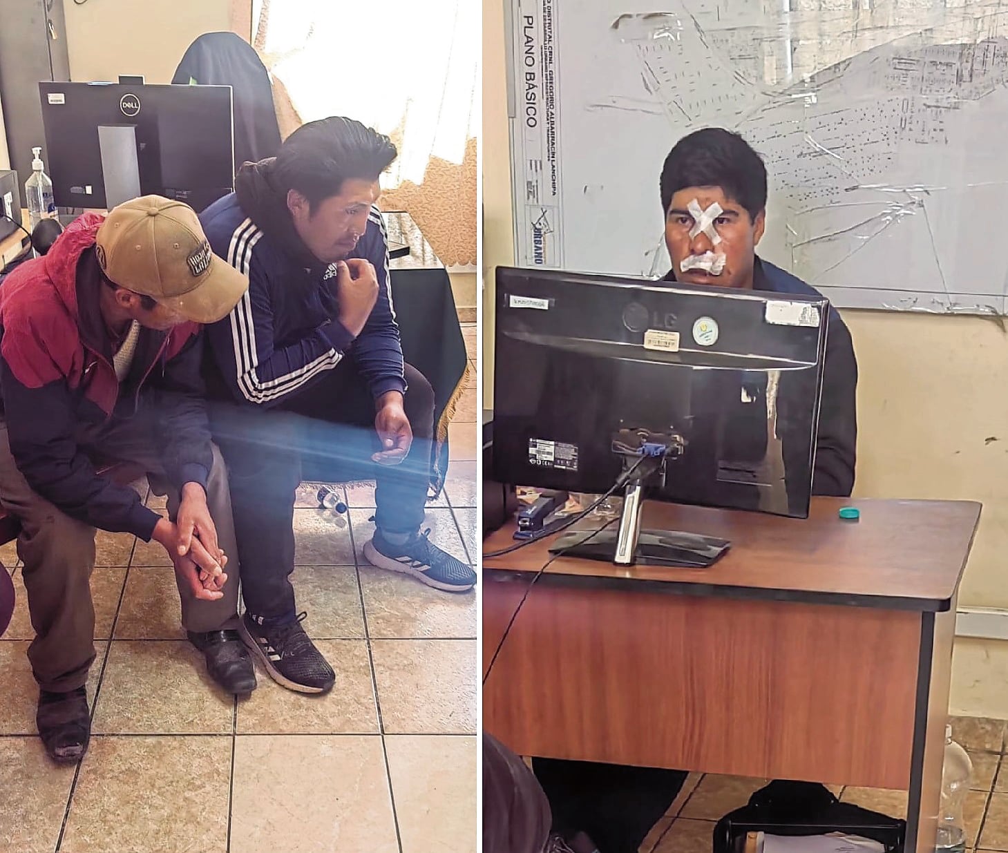 Varones se agredieron aduciendo ser dueños del terreno. (Foto: Difusión)