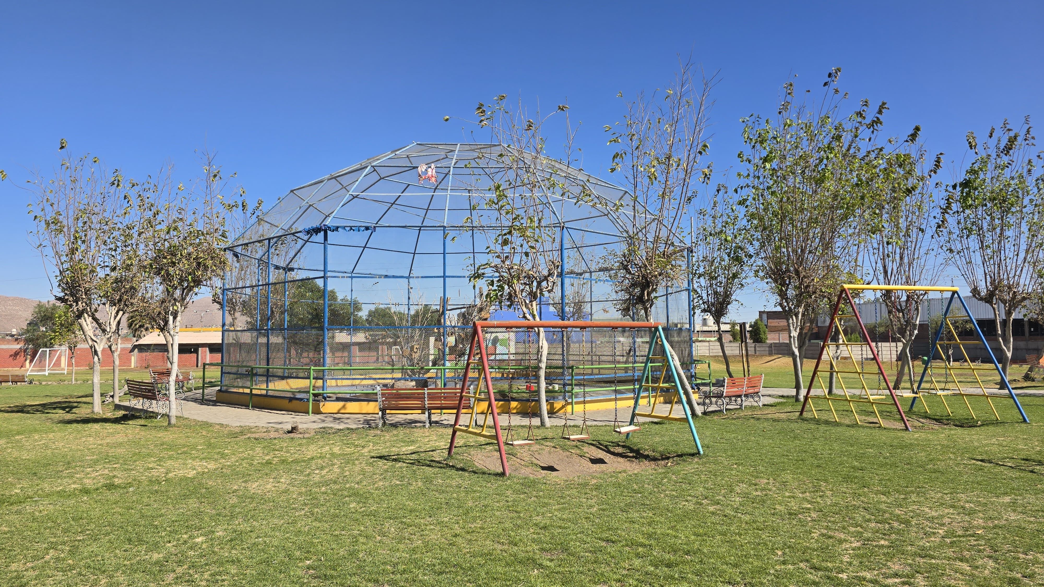 Parque ecológico El Bosque, en Socabaya. Foto: GEC.