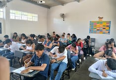 Piura: Estudiantes rindieron simulacro tipo examen de admisión