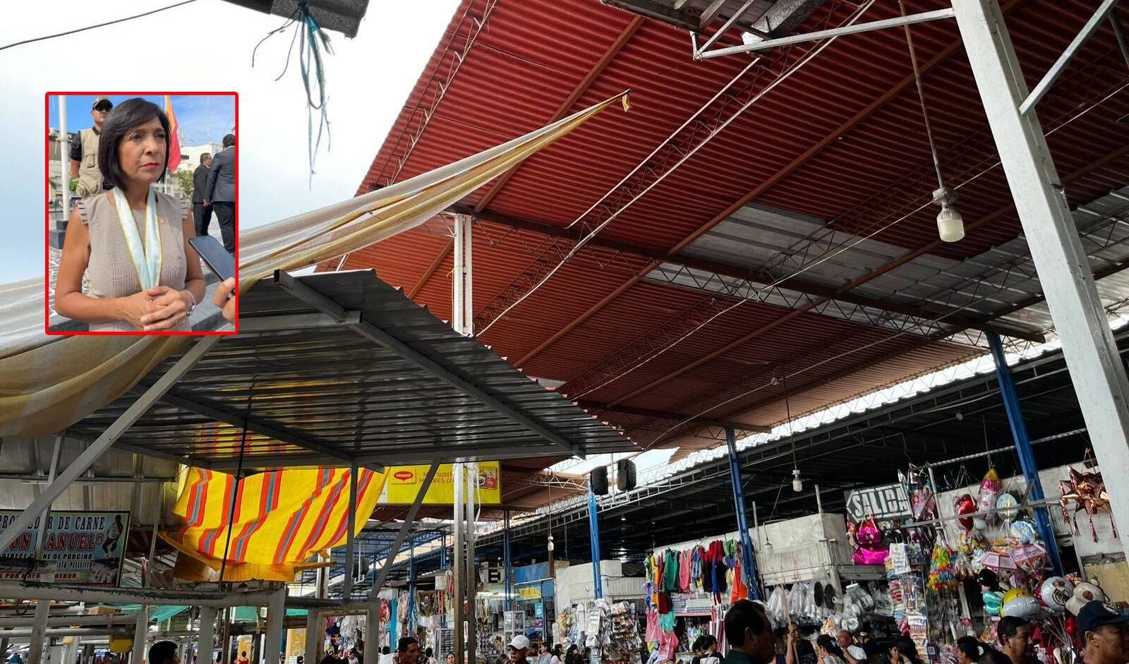 Gestión de Janet Cubas ejecutará trabajos en mercado.