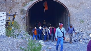 Reiniciarán trabajos de túnel en Pampamarca, pero aún no hay cronograma establecido