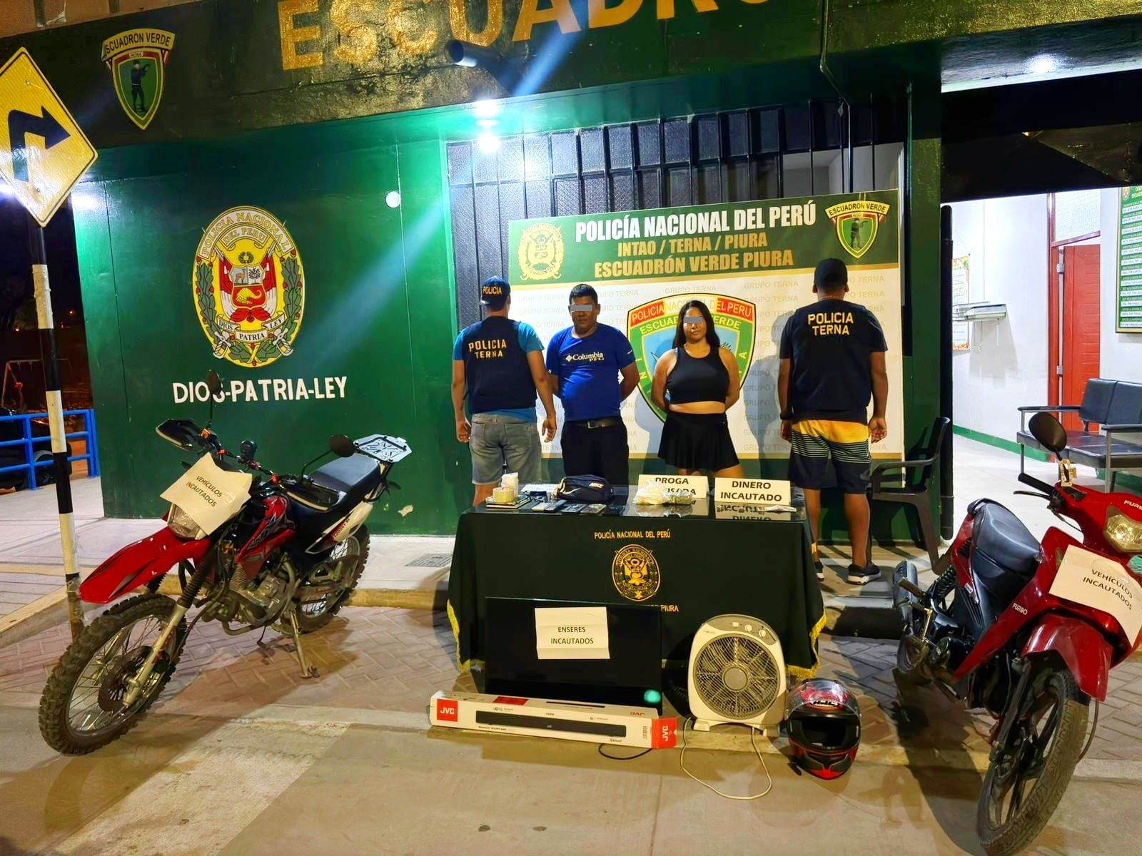 Capturan a presunta banda delincuencial.