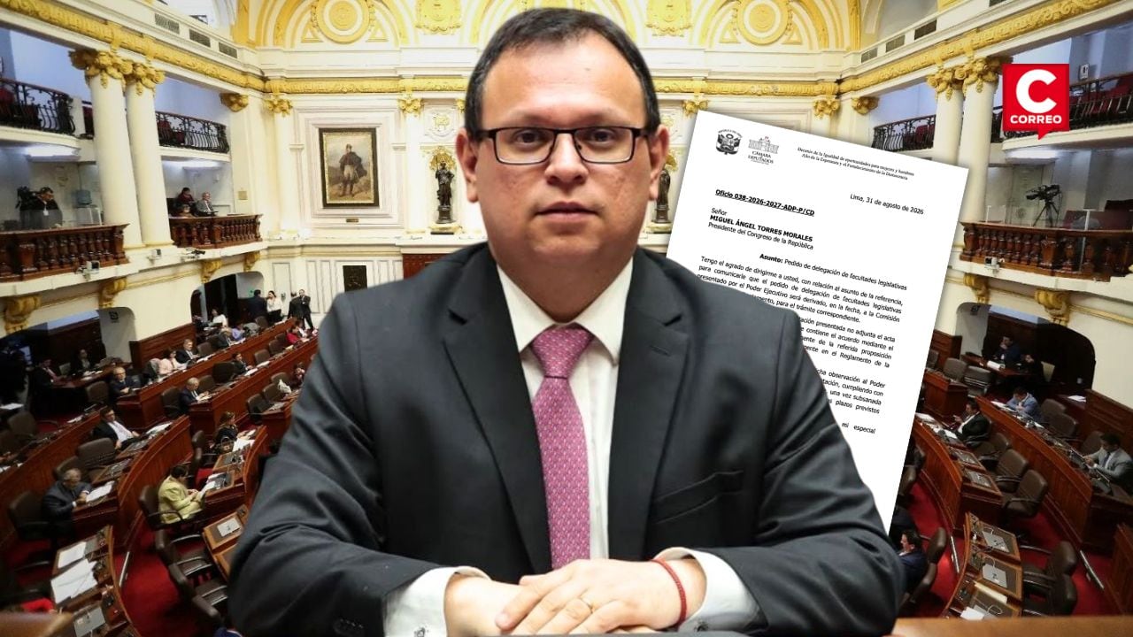 Marco Vinelli mantiene optimismo sobre facultades pese a rechazo en comisiones: “Vamos a continuar”. Composición: Diario Correo.