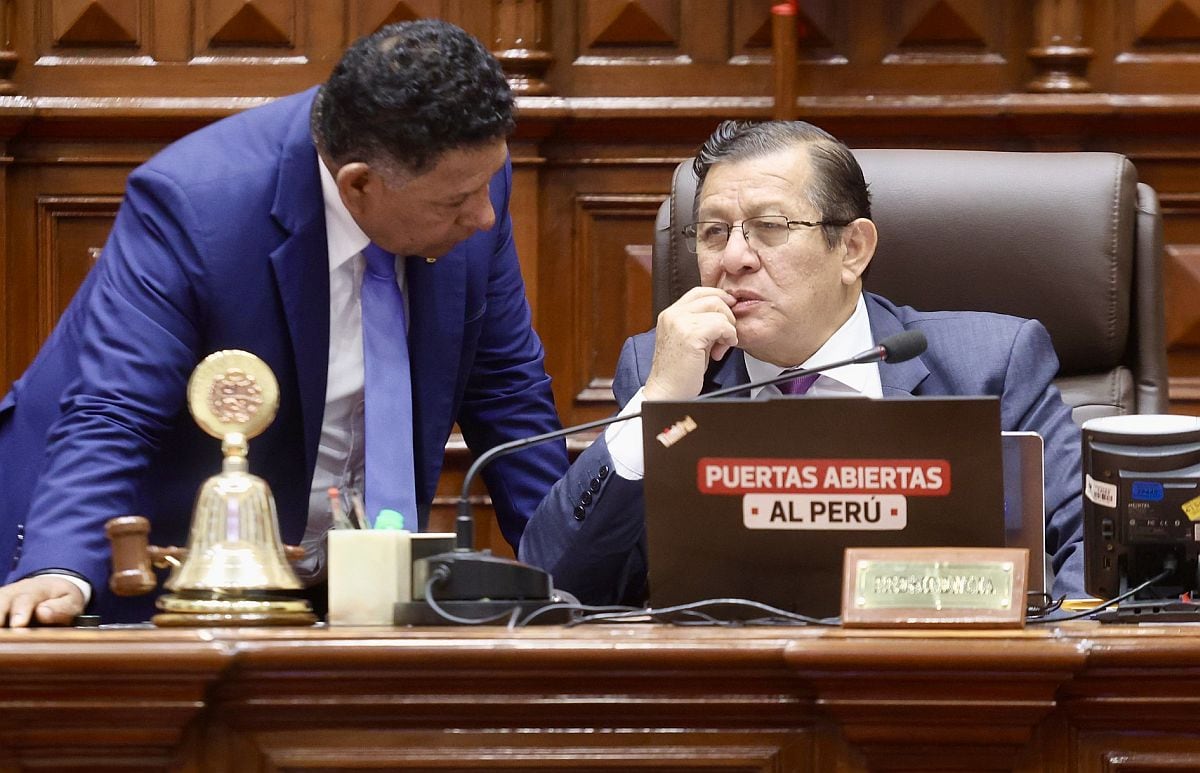 Eduardo Salhuana es el actual presidente del Congreso. (Foto: Congreso)