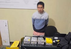 Hallan cocaína escondida en una compresora en Caravelí