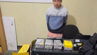Hallan cocaína escondida en una compresora en Caravelí