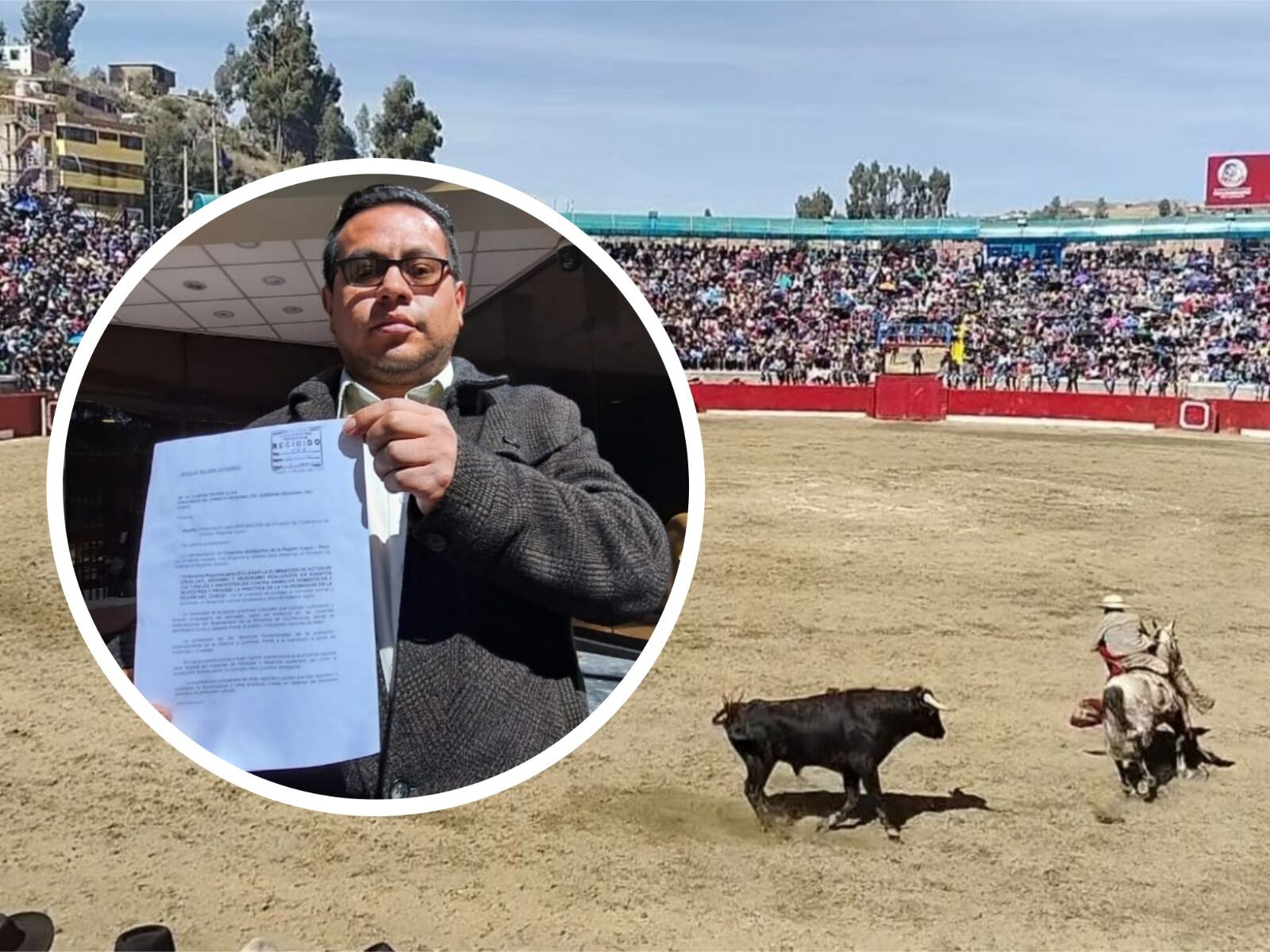 Abogado de colectivo antitaurino ingresa documento al Consejo Regional de Cusco para su discusión