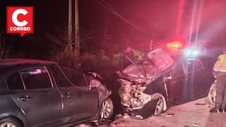 Choque frontal en Carretera Central deja al menos 10 heridos