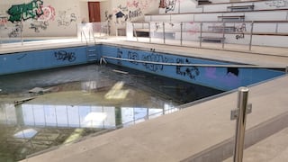 Piscina municipal de S/ 2.5 millones cerrada hace 8 años en Paucarpata