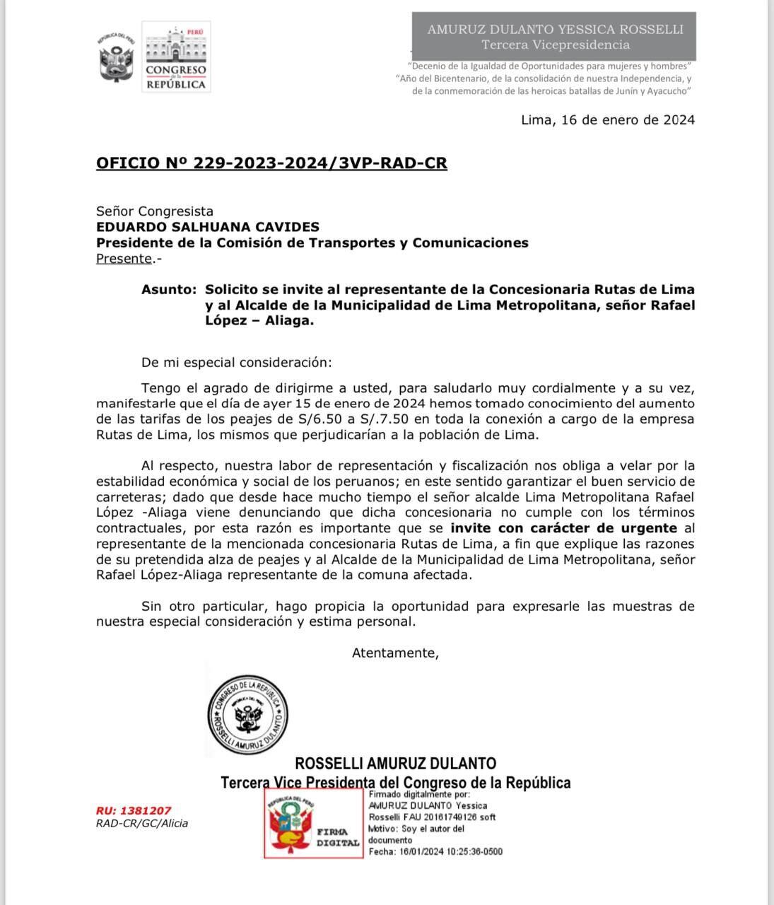 Comisión de Transportes. (Foto: Correo)