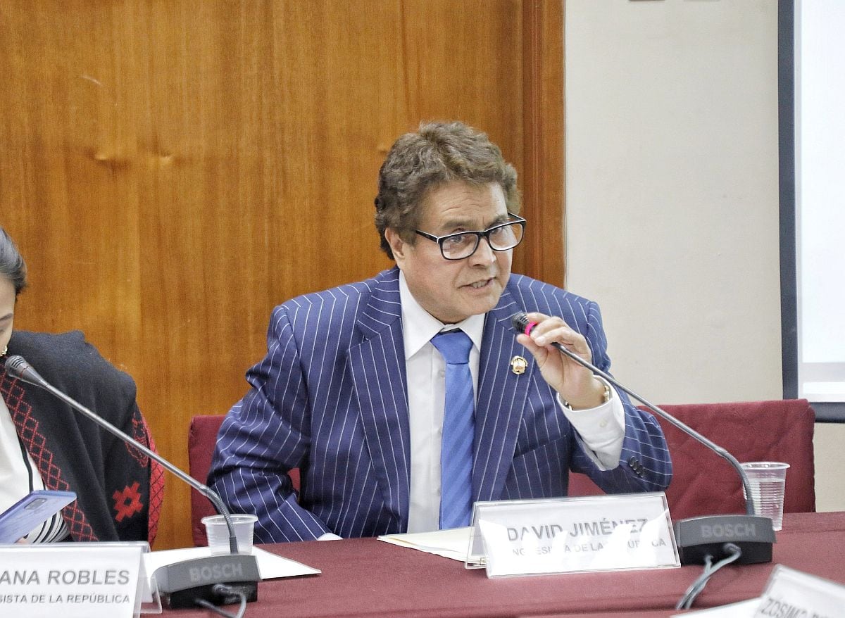 David Jiménez, congresista de Fuerza Popular. (Foto: Congreso)