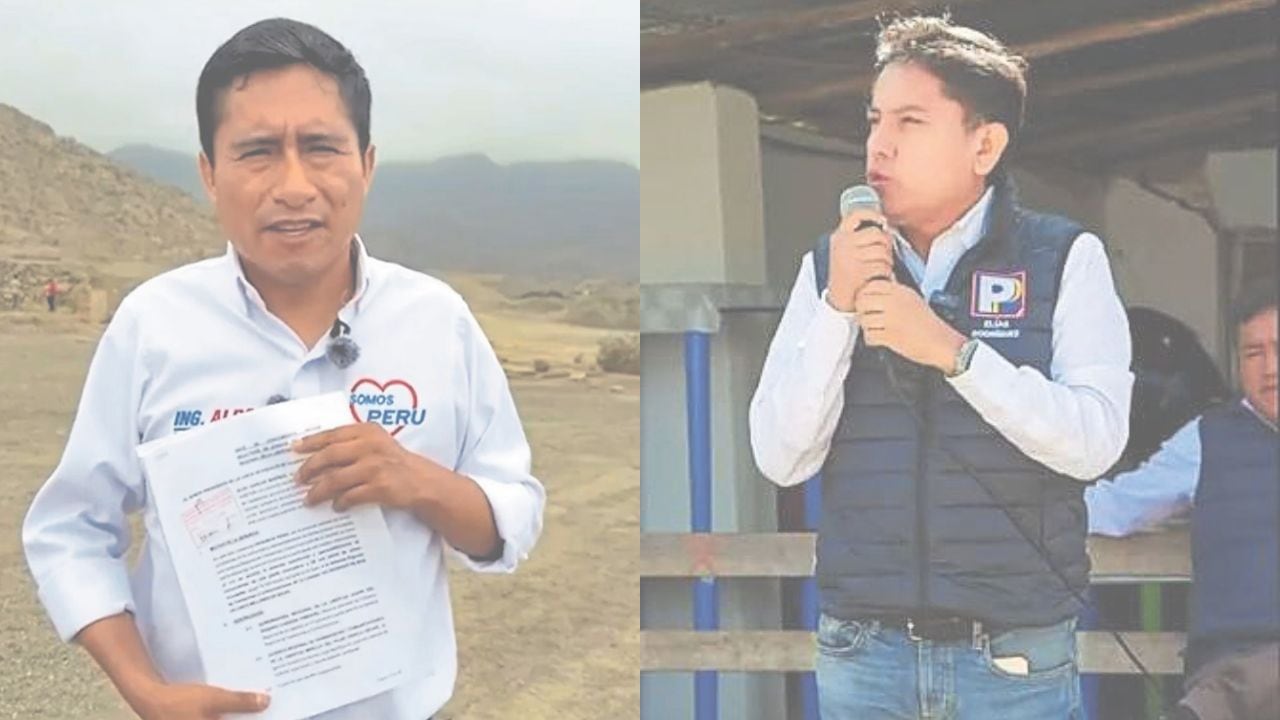 Los candidatos al GORE La Libertad, Aldo Carlos y Elías Rodríguez, participan del evento denominada “Pacto por una Mejor Región”.