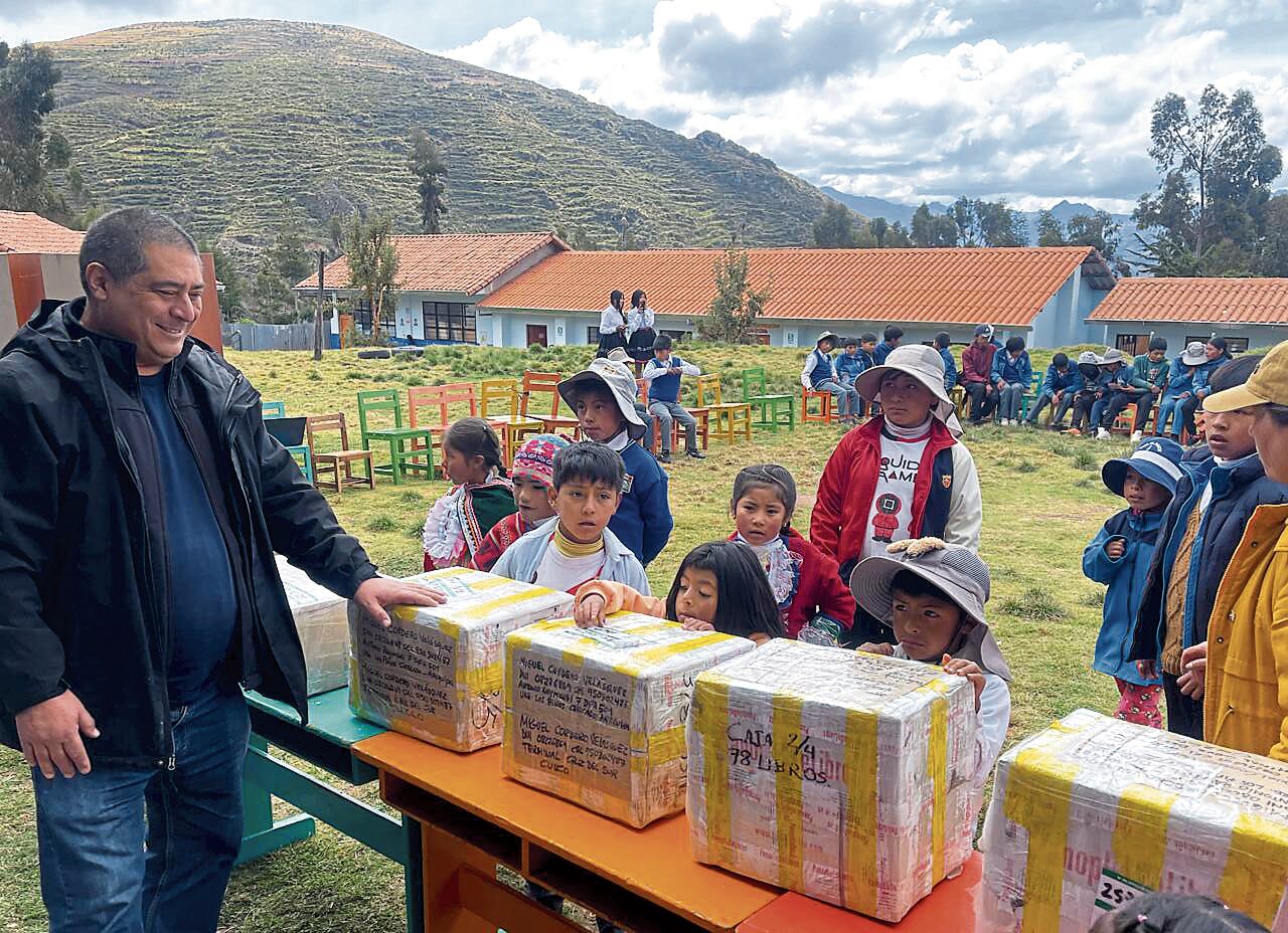 Miguel Cordero, artista visual arequipeño. Foto: Cortesía.
