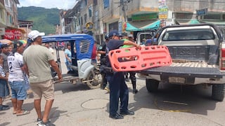 Pichanaqui: Choque entre mototaxi y torito deja un herido