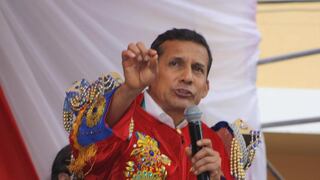 Ollanta participará hoy en aniversario de Huánuco