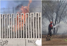 Ica: incendio en inmediaciones de colegio obliga a evacuar a estudiantes