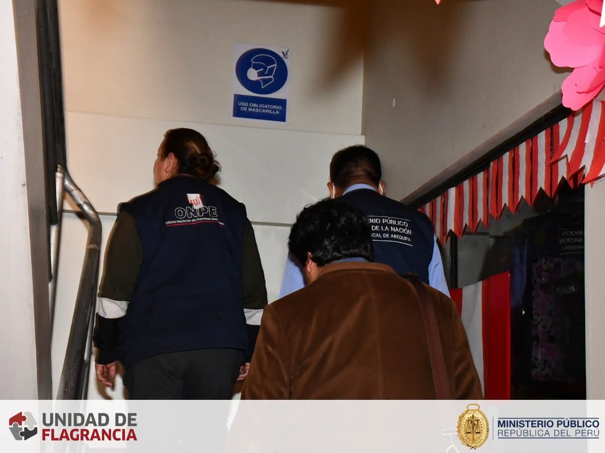 Personero robó 261 cédulas de votación en Arequipa y fiue sentenciado a trabajos comunitarios (Foto: Ministerio Público)