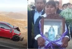 Bus interprovincial choca con auto en la vía Nasca–Puquio: una mujer falleció