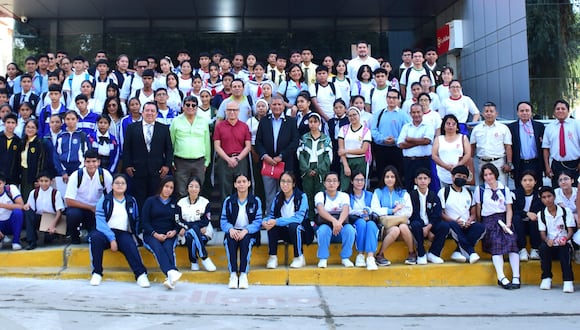 Fueron estudiantes de 37 colegios de Sullana, Salitral, Marcavelica, Ignacio Escudero, Lancones, Bellavista y Querecotillo