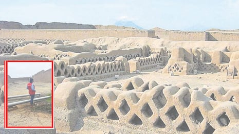 Trujillo: Chan Chan es vulnerable ante el fenómeno El Niño