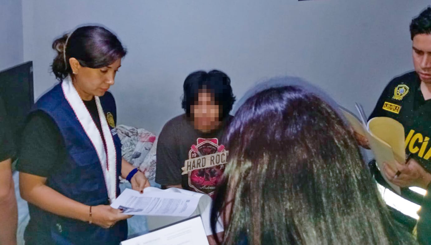 18 meses de prisión para investigado por pornografía infantil. Foto: Fiscalía.