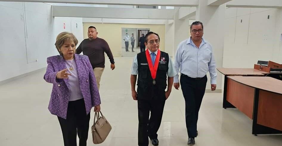Comisión Distrital de Implementación del Código Procesal Penal verificó las instalaciones que la Municipalidad de Sullana cederá al Poder Judicial