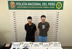 La Libertad: Capturan a dos presuntos integrantes de la banda “Los Cachacos de la Hormiga”