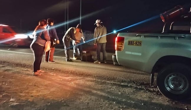 Atropellan a hombre en la Panamericana Sur, en La Joya y fallece