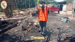 Ica: familia queda damnificada tras incendio que consumió vivienda en el sector El Pacae