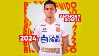 Liga 1: Anthony Rosell se pone la camiseta alba para la temporada 2024