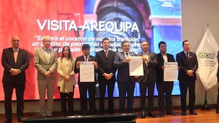 Gremios empresariales y entidades del Estado firmaron pacto nacional por la infraestructura en Arequipa