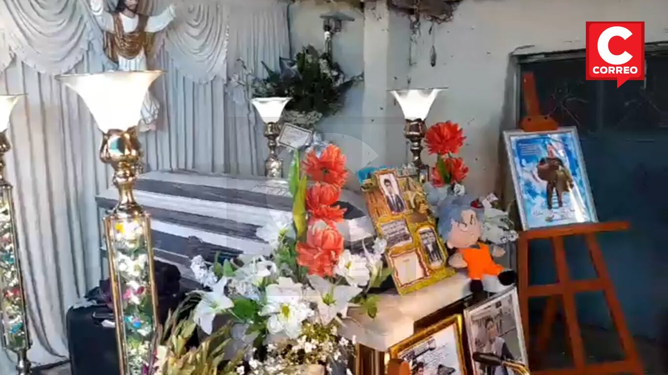 Velatrorio en Huancayo de pescador que murió ahogado en Ventanilla