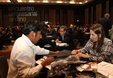 Encuentro Empresarial Andino reunirá a más de 100 empresas de Bolivia, Colombia, Ecuador y Perú