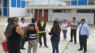 Piura: Fiscalía Anticorrupción inspecciona obra en colegio de La Unión tras denuncia