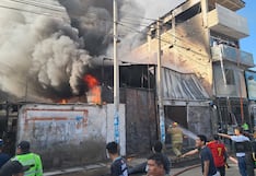 Chincha: miles de soles en pérdidas por incendio en ferreterías de “Tacorita”