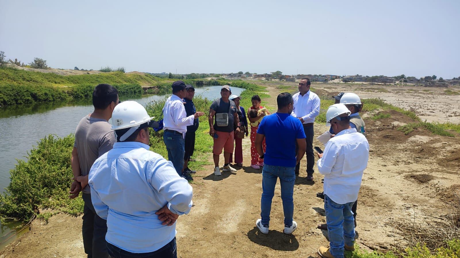 Los especialistas solicitan nivelar el terreno para evitar que la población se afecte durante el periodo lluvioso que se pueda registrar en los próximos meses