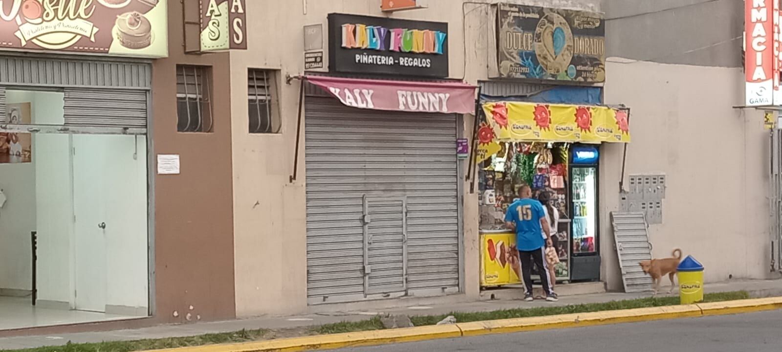 Negocio donde se registró el asalto. Foto: GEC.