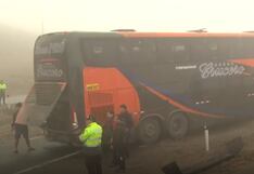 Un muerto y 33 heridos tras múltiple choque en la Variante de Pasamayo