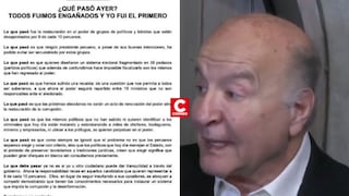 Hernando de Soto: “Todos fuimos engañados y yo fui el primero”