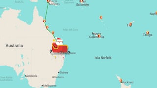 Papá Noel EN VIVO: sigue su recorrido mundial y conoce cuándo llega a Perú