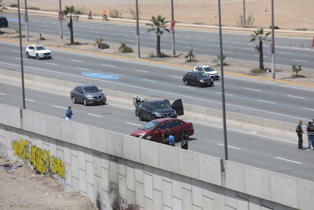 Asalto armado en San Miguel (Fotos: Violeta Ayasta/@photo.gec)