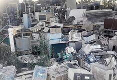 Arequipa: Contingencia del hospital IREN Sur lleno de chatarra