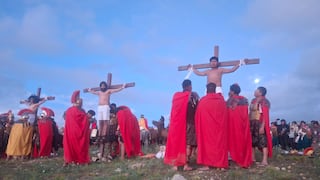 Puno: Miles participan en diversas actividades de Viernes Santo en la región