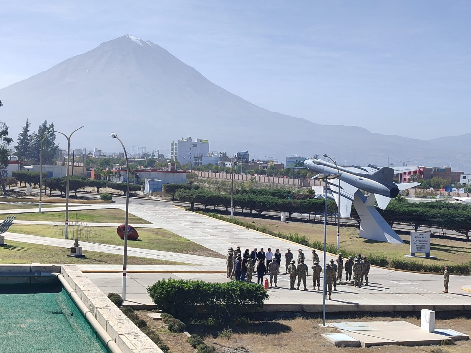 Despliegue oportuno frente a un sismo. (Foto: Ala Aérea N.3)