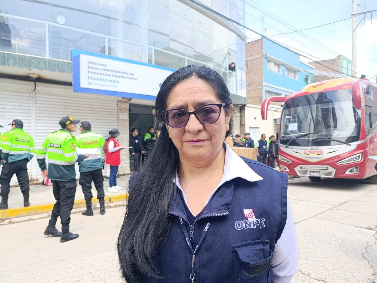 Lucy Galarza, gestora de la ORC-ONPE