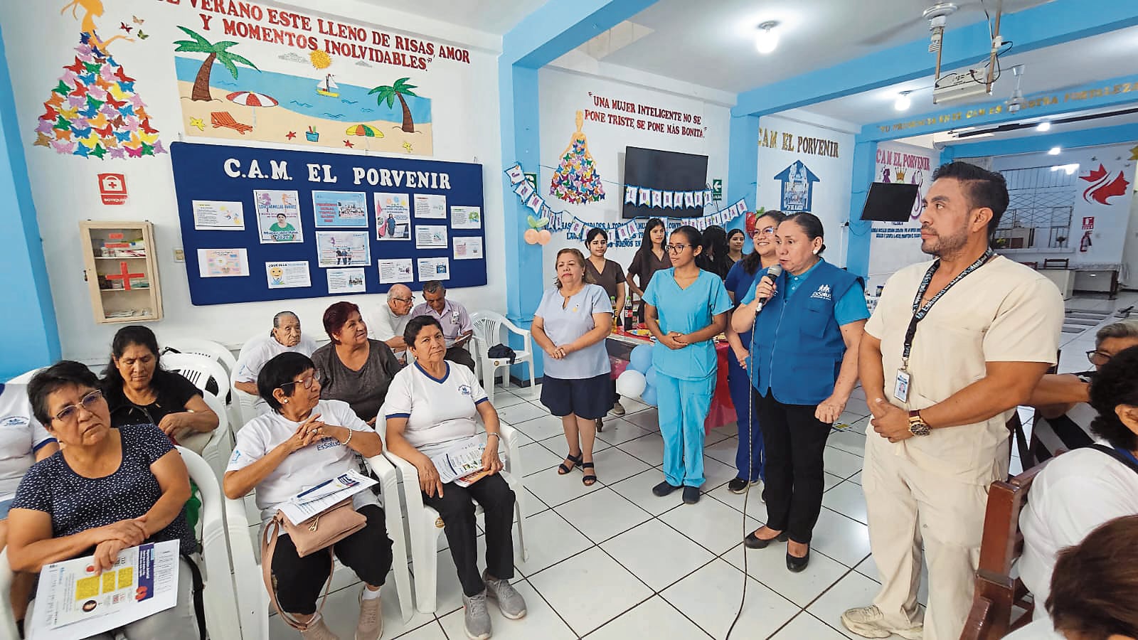 También enfermedades crónicas. Jornada se realizó en El Porvenir.
