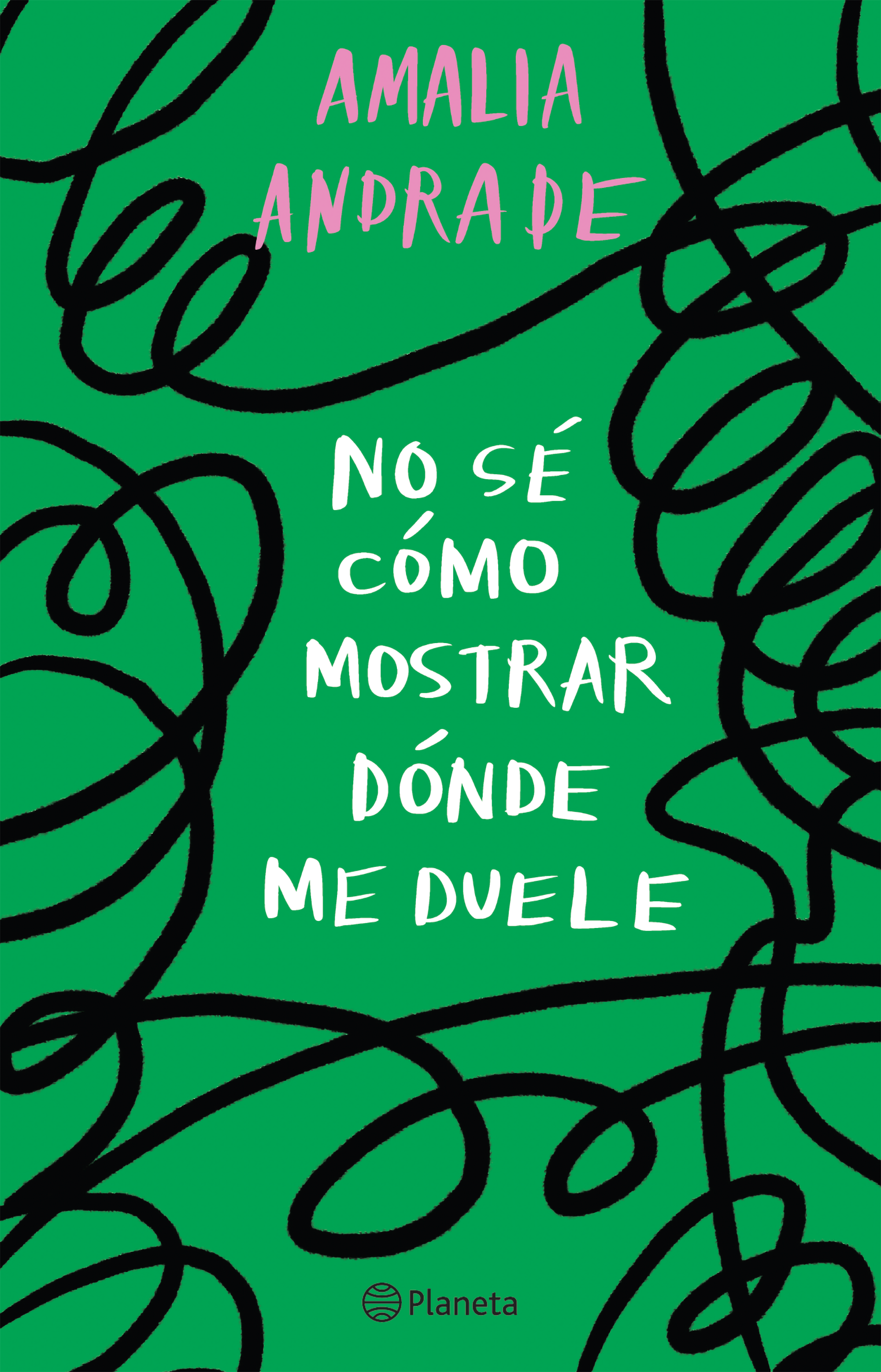 Portada del libro “No sé cómo mostrar dónde me duele” (Foto: Planeta)