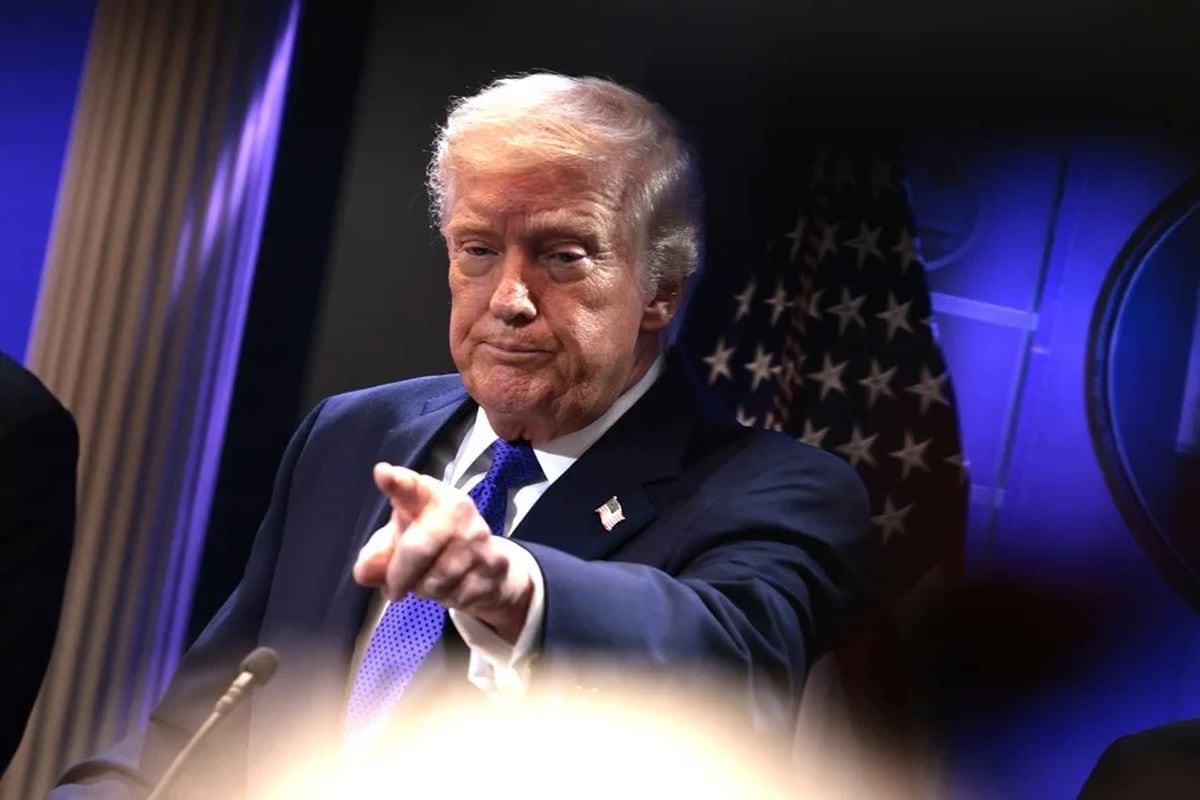 El presidente de Estados Unidos, Donald Trump, rechaza decisión de Tribunal Supremo sobre sus aranceles. (Foto: EFE/Shawn Thew)